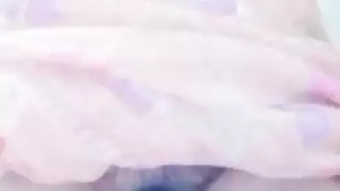 Hot Desi Aunty Fingering and horny masturbating in hairy pussy closeup showing indian village sex video