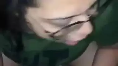 Horny Chubby GF Likes to Blow her Boyfriend & Remaining climax continues part 1