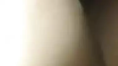 Young man behind camera makes Desi woman's boobs shake during XXX sex