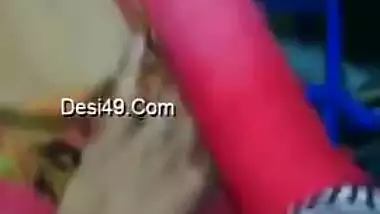 Modest Desi gal permits impudent boyfriend only to touch her XXX chest