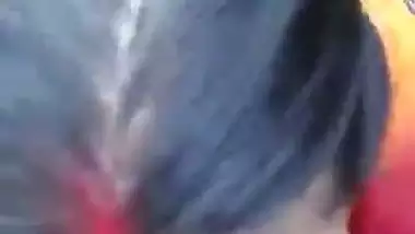 Bindi lady sucking lund – Outdoor blowjob sex