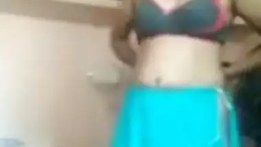 Nervous desi bhabhi stripping for secret lover leaked
