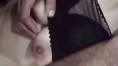 Man squeezes Niece’s soft boobs and fucks her in Punjabi sex