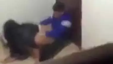 Naughty teen school girl fuck in the classroom and caught on cam, Desi mms scandal