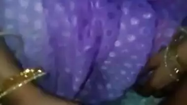 Indian babe wanks cameraman's sex stick and takes her XXX tits to light