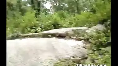 Telugu girl outdoor free porn sex in forest scandal