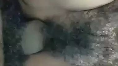 The guy enjoys outdoor sex with a married woman