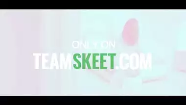 Lucky Stud Bangs Tiny Teensitter Alex  With His Huge Dick For Masturbating While Working