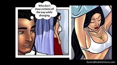 Desi comic of XXX Savita Bhabhi who tempts doctor with her hooters
