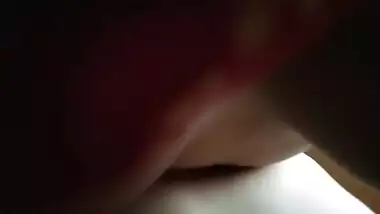 Big-boobed Desi XXX girl fucking her boyfriend’s cock from top MMS