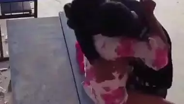 Couple fucking in school
