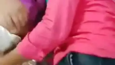 Desi mom lies next to stepson and kisses his lips in front of camera