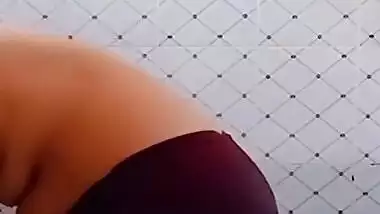 Hot Aish - Looking Very Hot And Romantic In Bathroom Showing Her Boobs And Tits