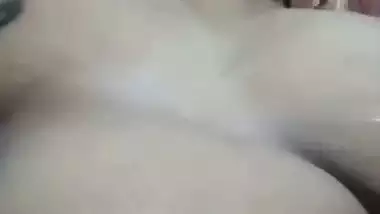 Huge boobs wife moaning in sex pain with husband fucking