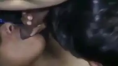 Telugu aunty with brown panty and black bra hot candy cock sucking