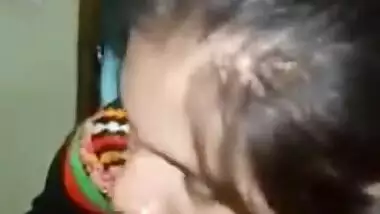 Married Indian XXX girl sucking dick of her husband on cam MMS