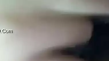 Super Sexy Look Desi Girl Record Her Fingering Selfie