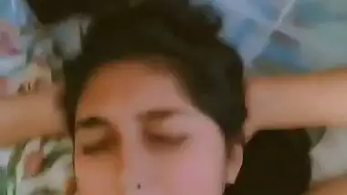 Lover fucks GF’s mouth and cums on her face in Hindi bf