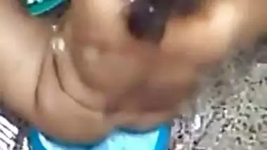 Man prefers to hide and peep on sex Desi doing laundry in a XXX way