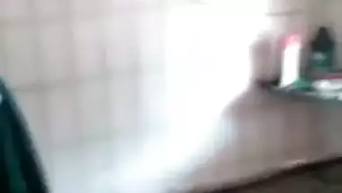 Young Indian girl caught in home porn dressing up in the shower