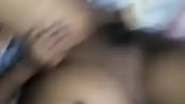 Indian angel twat show for her bf caught on webcam