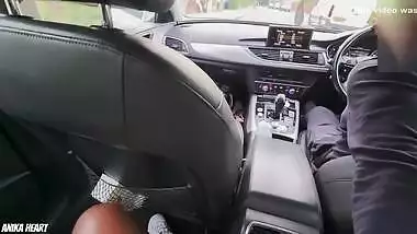 My Uber Driver Made Me Squirt While Driving And Licked My Cum Off His Fingeres